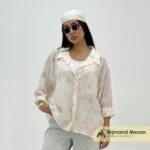 شومیز تک جیب شیشه ای - Image 22