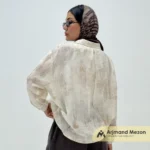 شومیز تک جیب شیشه ای - Image 27