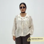 شومیز تک جیب شیشه ای - Image 8