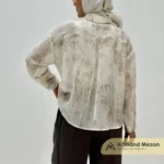 شومیز یقه هفت - Image 10